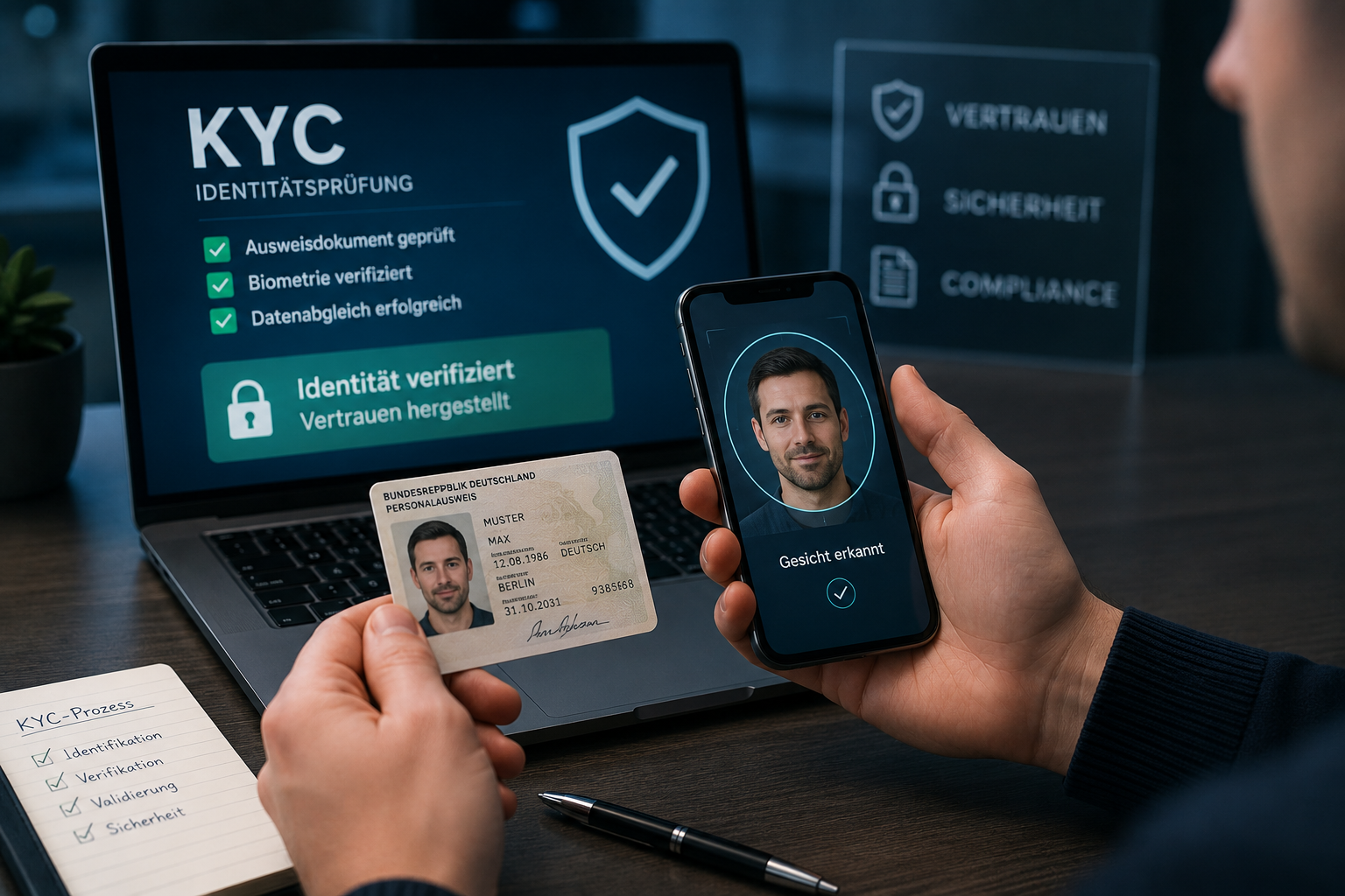 Correct identity verification as a central part of the KYC process: Why trust in the digital economy starts with reliable verification