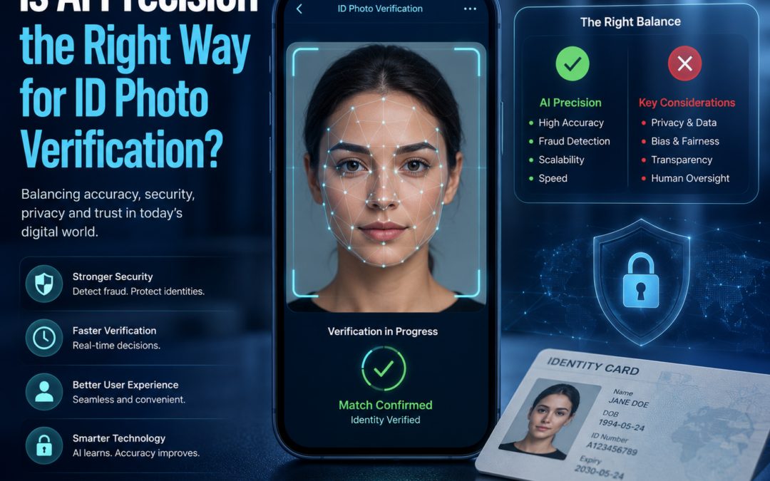 Is AI Precision the Right Way for ID Photo Verification? Balancing Accuracy, Security, and Privacy in the Digital Age.