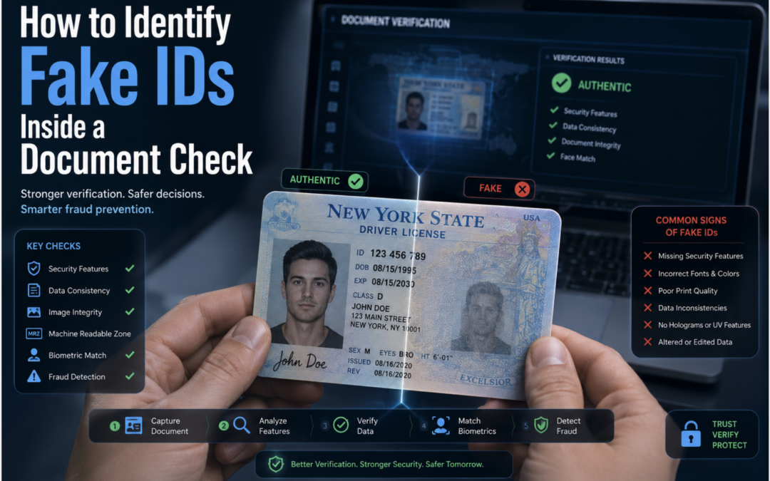 How to Identify Fake IDs Inside a Document Check: A Comprehensive Guide for 2026 Compliance Professionals.