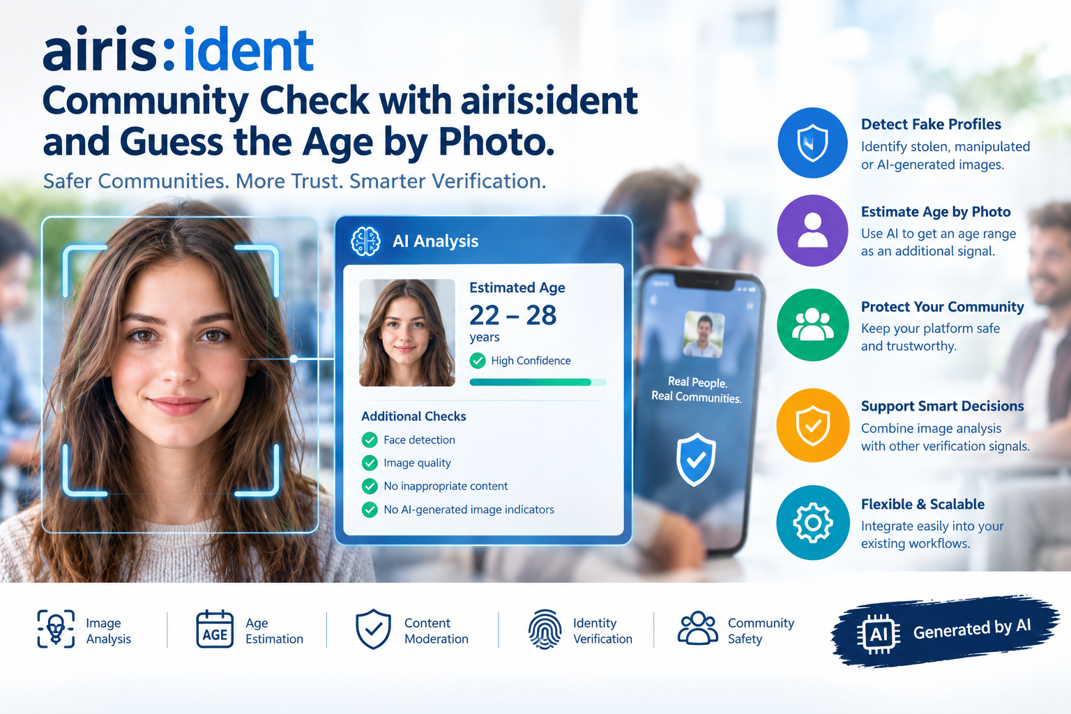 Community Check with airis:ident: Guess the age by Photo. How Age Estimation by Photo Can Support Safer Online Communities.