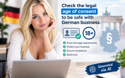 Check the Legal Age of Consent to be Safe with German Business: Why Age Verification Matters 2026 and onwards.
